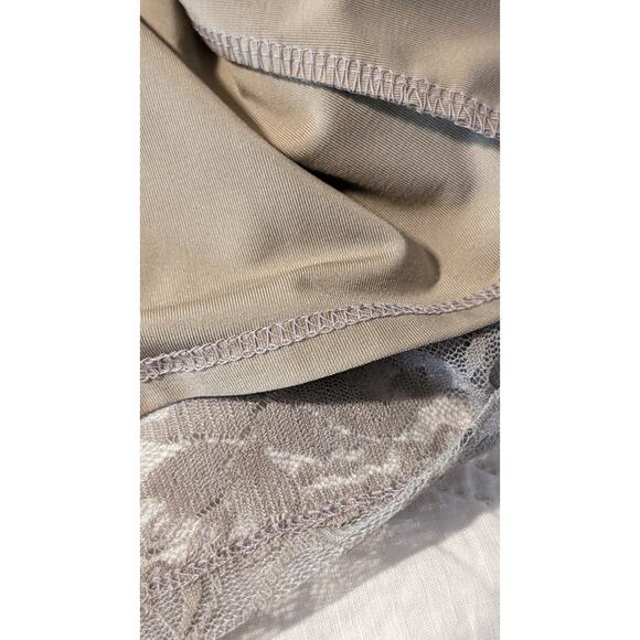 WD.NY Mushroom Lace Overlay Scoop Neck Sleeveless NWT Tank/Shell Sz XL - Picture 7 of 11